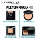 Maybelline Fit Me Matte + Poreless Pressed Face Powder Makeup, Classic Ivory, 1 Count - Image 7
